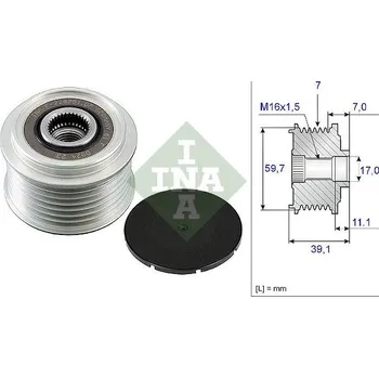 Předstihová spojka Schaeffler INA 535 0053 10