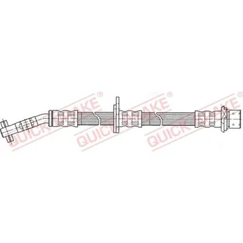 Brzdová hadice Brzdová hadice QUICK BRAKE 58.935