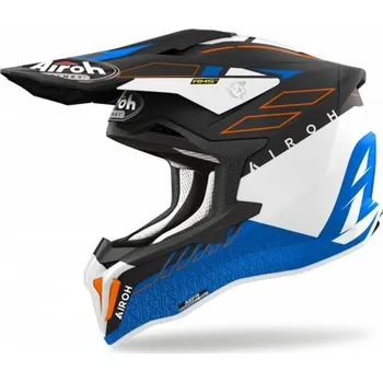 Helma na motorku Přilba STRYCKER Skin, AIROH (modrá matná) 2025