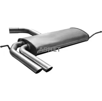 Tlumič výfuku Zadní tlumič výfuku ASMET 19.036