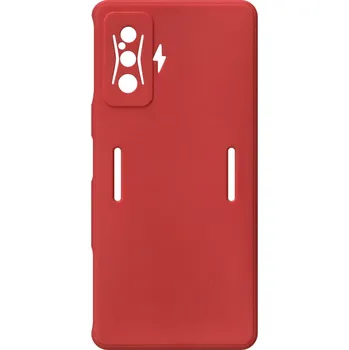 Pouzdro na mobilní telefon CVK Kryt červený na Xiaomi Poco F4 GT