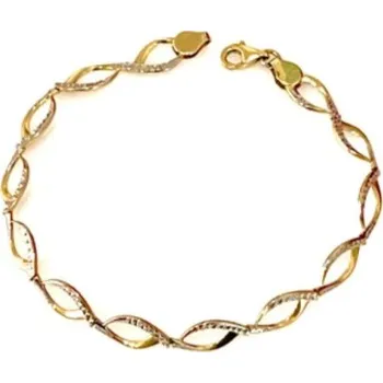 Náramek Ráj snubních prstenů | Zlatý náramek ze 14 karátového zlata skladem – 5649