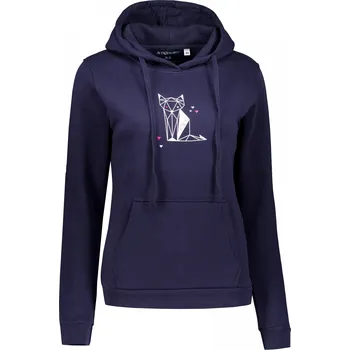 Dámská mikina Dámská mikina ALTISPORT ALW091JN795 NÁMOŘNÍ MODRÁ XXL