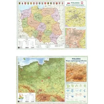 Mapa dwustronna A2 POLSKA