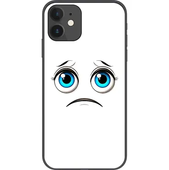 Pouzdro na mobilní telefon Kryt na mobil - Smutný smajlík - Apple iPhone 15 Plus