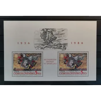 Sběratelství Aršík ČSR, 5Kčs, Pof.A2763**