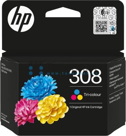 HP 308, HP 7FP20UE tříbarevný originální