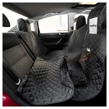 Pelíšek pro psa Reedog ochranný potah do auta pro psy na zip - černý-XL