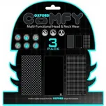 Nákrčníky Comfy Tartan, OXFORD (sada 3 ks)