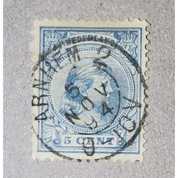 Poštovní známka Známka Nizozemsko, 5 C, Mi.35b#