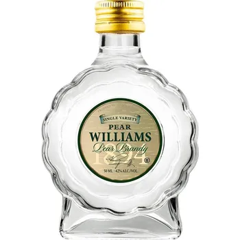 Pálenka R. Jelínek Hruškovice Williams Kosher 0,05l budík