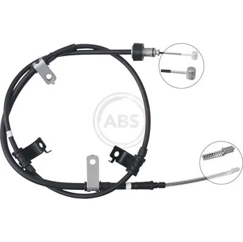 Lanko parkovací brzdy Tažné lanko, parkovací brzda A.B.S. K17470