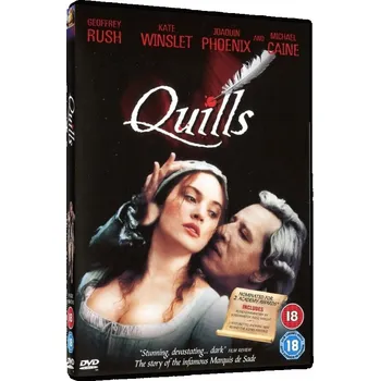 DVD film Quills - Perem markýze de Sade (DVD) - DOVOZ