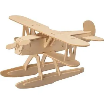 3D puzzle Woodcraft construction kit Woodcraft Dřevěné 3D puzzle Heinkel