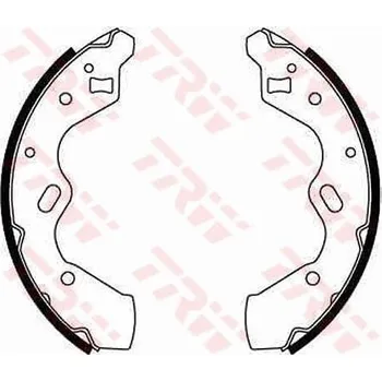 Brzdová čelist Sada brzdových čelistí TRW GS8663