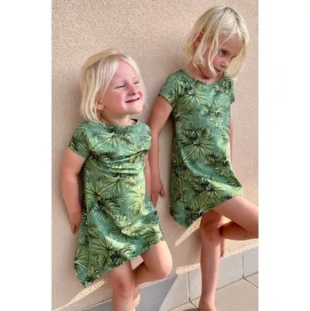 Dívčí šaty Krásná mamka Dívčí šaty/tunika TROPICAL (2nd life) Velikost: 3-4 roky