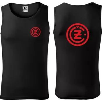 Pánské tílko Tílko Čezeta ČZ 2TI - černá / XL / červená