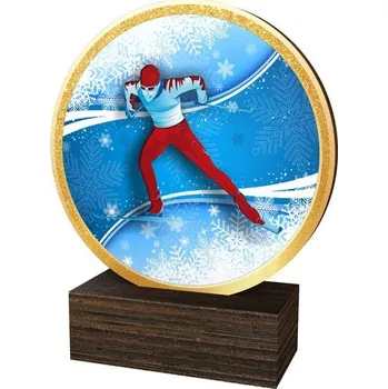 Volný čas Poháry Bauer Dřevěná plaketa TFRW789 | Běžky