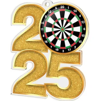 Poháry Bauer Akrylátová medaile MDA2025M09 | Šipky