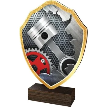 Poháry Bauer Dřevěná plaketa TFRW400 | Motorsport