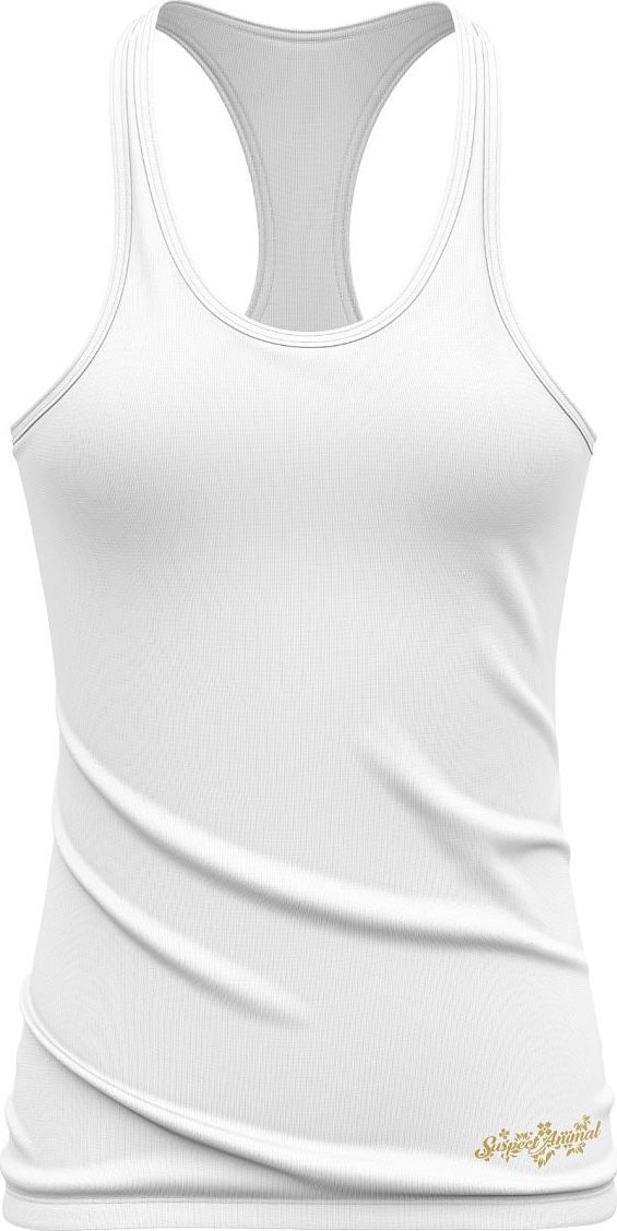 Dámské funkční sportovní tílko BÍLÁ Bamboo Ultra CLASSIC