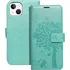 Pouzdro na mobilní telefon Forcell Mezzo Book pro Apple iPhone 13 zelený strom