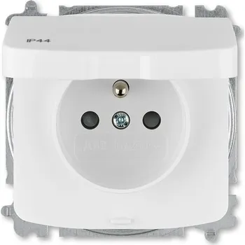 Elektrická zásuvka Zásuvka 230 V jednonásobná ABB Tango IP 44 bílá