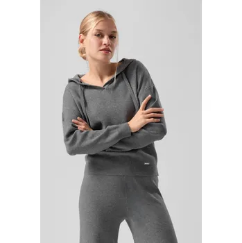 Dámské legíny LELOSI Úpletová mikina s kapucí Meryl PLUS