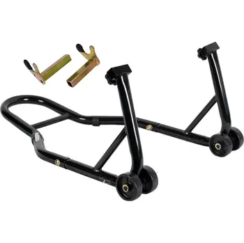 Universální zadní moto stojan s vidličkami (V adaptéry), MOTION STUFF STS3210