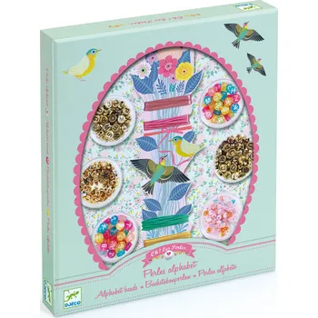 Výtvarná sada Djeco Sada na výrobu šperků - abeceda