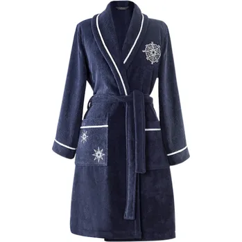 Dámský župan Soft Cotton Dámský krátký župan MARINE LADY Barva: Tmavě modrá, Velikost: M