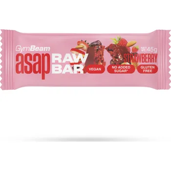 ASAP Raw Bar - GymBeam Příchuť: jahoda