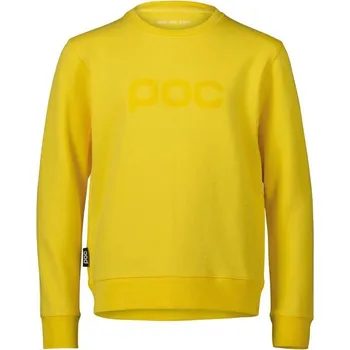 Sportovní oblečení Dětská mikina POC Crew Jr Aventurine Yellow Velikost: 130