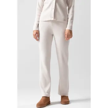 Dámské legíny LELOSI Žebrované úpletové kalhoty Demi PLUS