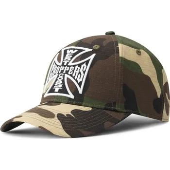 Kšiltovka Kšiltovka WEST COAST CHOPPERS WCC OG Cross woodland cap camouflage