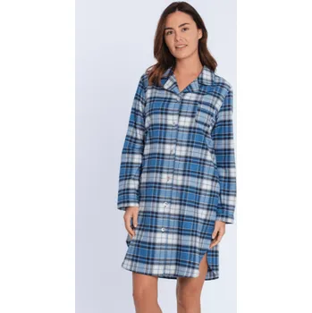 Dámská noční košile GUASCH Dámská noční košila DEBBIE Barva: Modrá, Velikost: L