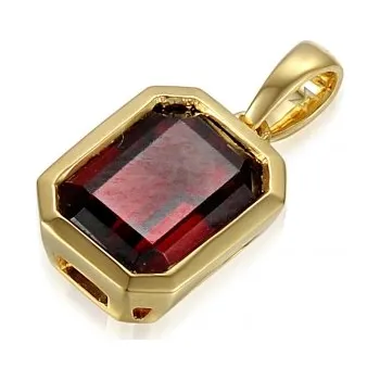 Přívěsek Gems, Přívěsek Naomi, žluté zlato a granát, 585-38-2-4506.0Z00.0.00.610.23