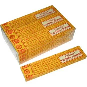 Vonná tyčinka vonné tyčinky Goloka, nagchampa, 20 g