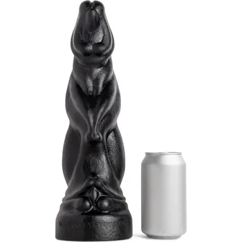 Dildo Mr. Hankey’s Toys Scimitar XXL, prémiové silikonové dildo s Vac-U-Lock 33 x 7,5–9,9 cm