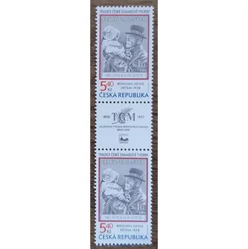 Poštovní známka ČR ** S 243, Tradice české známkové tvorby, r. 2000