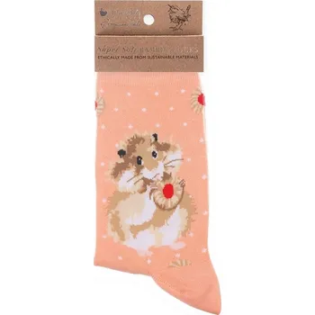 Dámské ponožky Wrendale Designs Dámské ponožky Wrendale Designs "Diet Starts Tomorrow" - Křeček