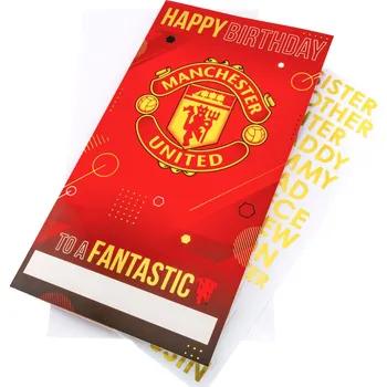 Fan-shop Blahopřání MANCHESTER UNITED Personalised