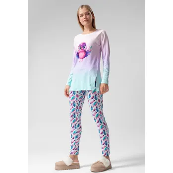 Dámské pyžamo LELOSI Pyžamo Cockatoo 2XL