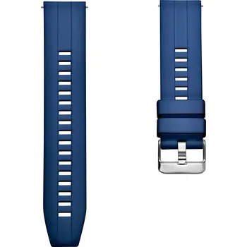 Řemínek na hodinky Modrý 20 mm silikonový řemínek ke sportovním hodinkám - Fawler