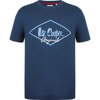 Pánské tričko Tričko Lee Cooper Vintage Blue 1032671 M