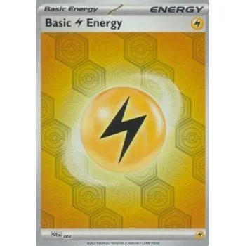 Karetní hra Pokémon SVE 004 - Lightning Energy (ze Shrouded Fable)