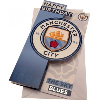 Fan-shop Blahopřání MANCHESTER CITY Birthday