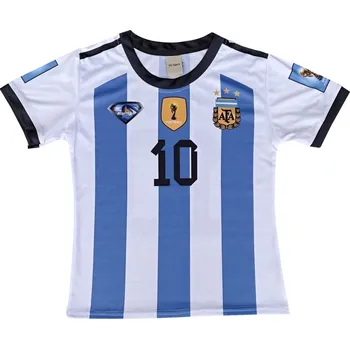 Fotbal Numberoplus Dětské fotbalové tričko - Messi MJ10 AFA Velikost: 10-let (vel.134)