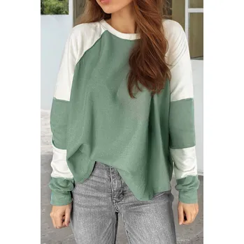 OMG Dámské tričko s dlouhým rukávem Wakov mátová XL