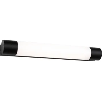 Koupelnové svítidlo PAULMANN Selection Bathroom LED svítidlo k zrcadlu Orgon zásuvka IP44 3000K 230V 7,5W černá - PAULMANN P 71213